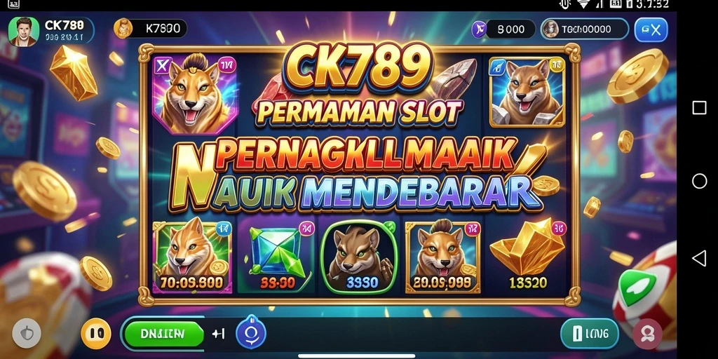 Tampilan menarik dari gameplay CK789, penuh sensasi dan peluang menang.