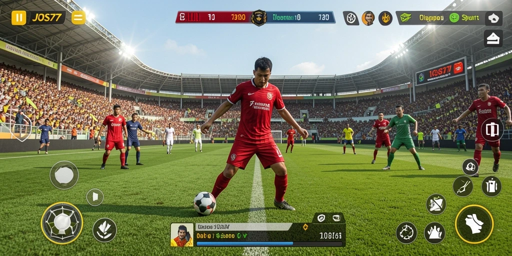 Tampilan gameplay mendebarkan dari <strong>JOS77</strong> dengan grafis yang memukau.
