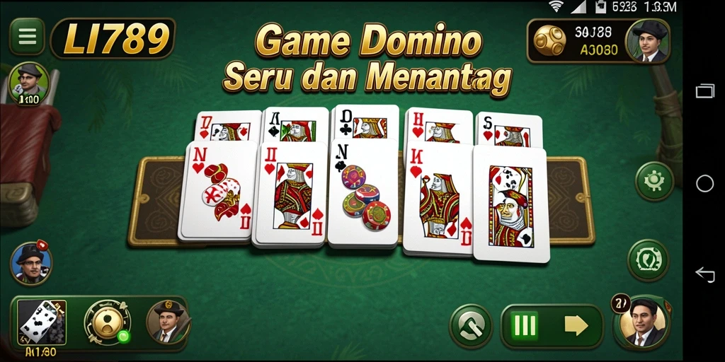 Tampilan gameplay seru di LI789 dengan pemain aktif.