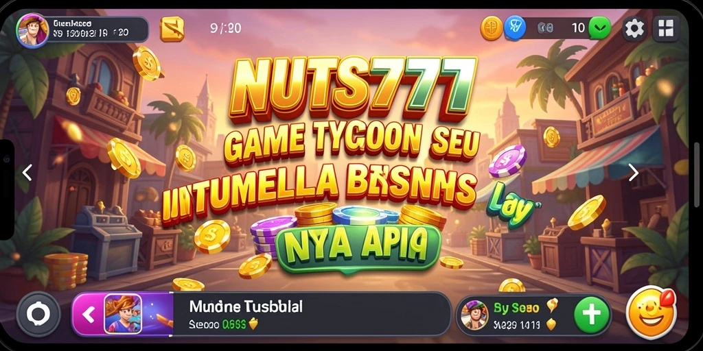 Tampilkan gameplay seru dari NUTS777 di dunia Tycoon.
