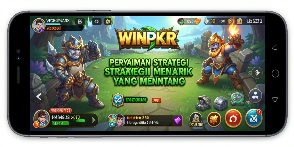 Tampilan gameplay SLG yang seru dan strategis.