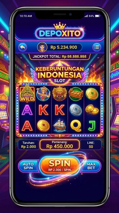 Dashboard utama depoxito yang menampilkan kategori aplikasi populer.